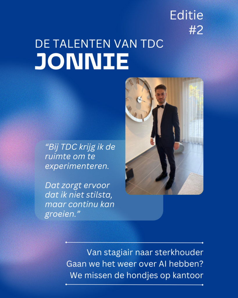 Talenten van TDC Jonnie